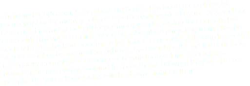 Originally a cartoonist, Sean Ebsworth Barnes has been a commercial photographer for many years, he is particularly inspired by the Arts and has been used for many advertising campaigns. His passion for cartoons has been with him since a child - when he subscribed religiously to the Beano - and by his 20’s he had become a freelance cartoonist. Although he wasn’t as successful as he wanted he still loves and worships the art form. He has been lucky enough to meet and work with many of the cartoonists, however, he has always wanted to show the world what they are like as people. He hopes Photoonists will shed some light on that!